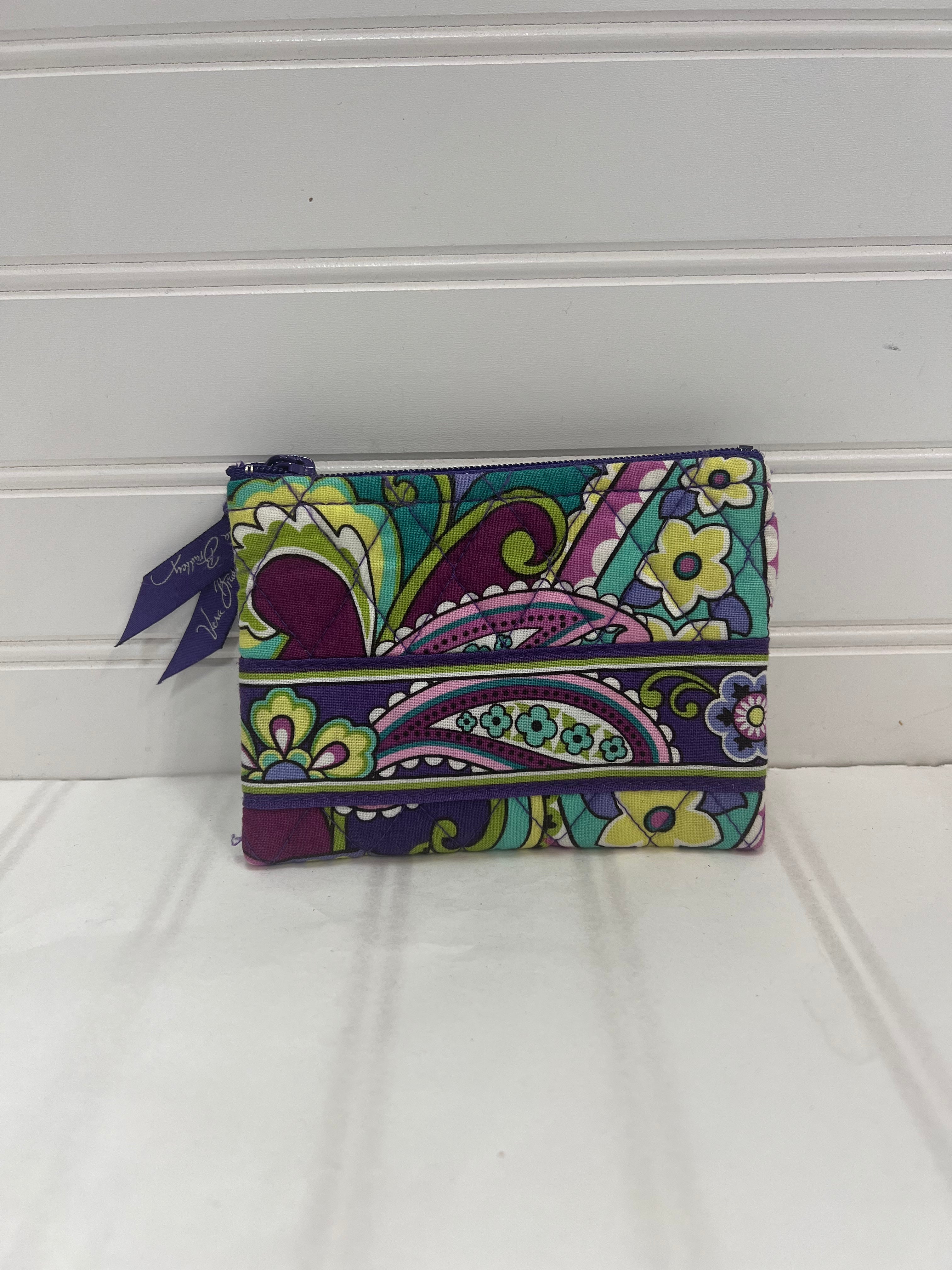 Vera Bradley Womens Recycled Cotton Coin Purse Plum India | Ubuy